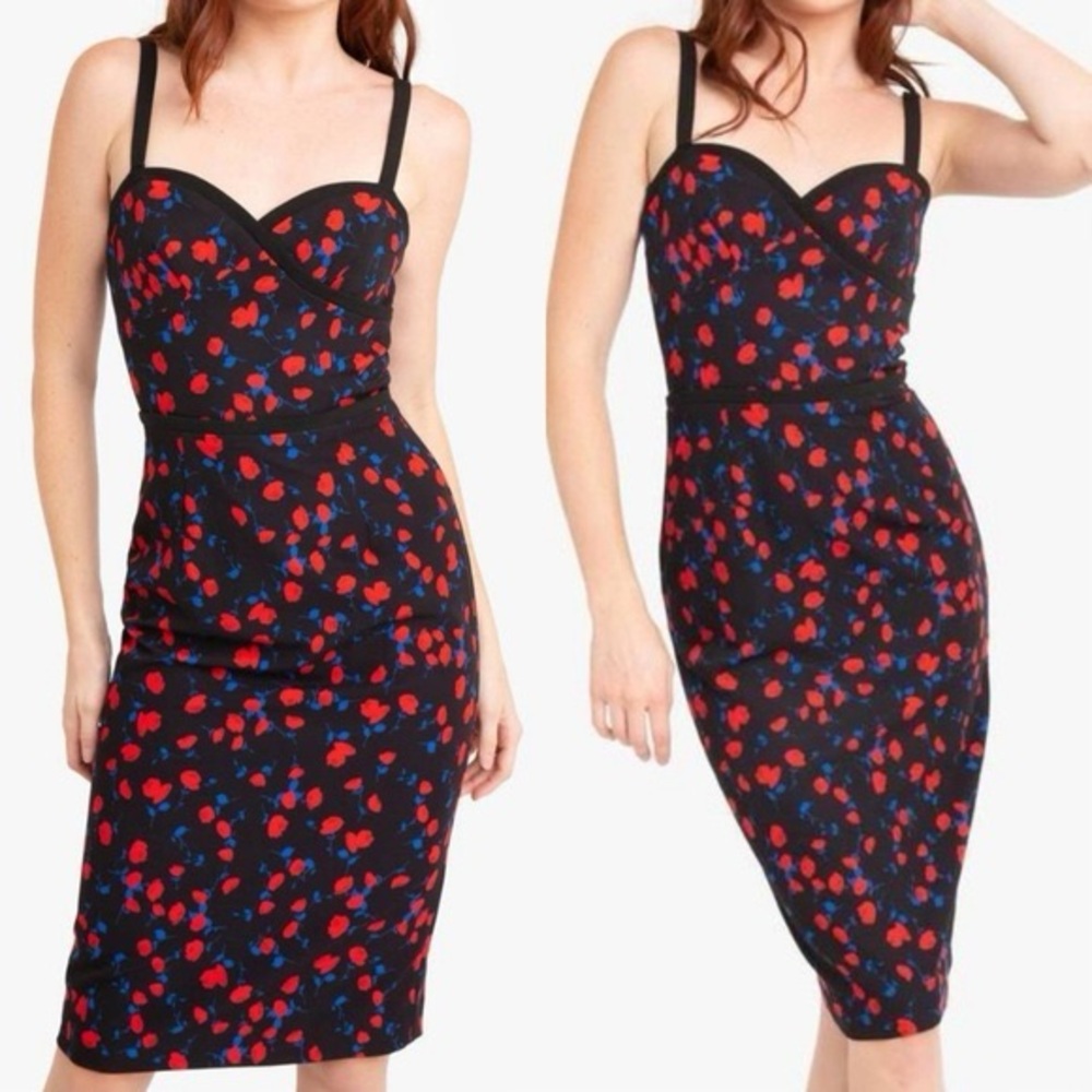 Black Halo Daria Sheath Dress